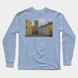 Town Square, Axbridge, Somerset, February 2024 Long Sleeve T-Shirt